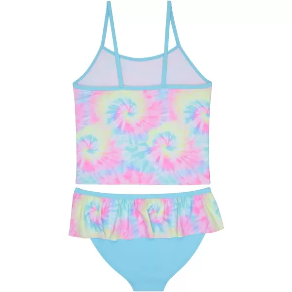 BTween Girls One Piece Bathing Suit &amp; 2-pc Tankini Swimsuit Set, Kids Cute Swimwear - Mermaid, Rainbow, Unicorn or Butterfly