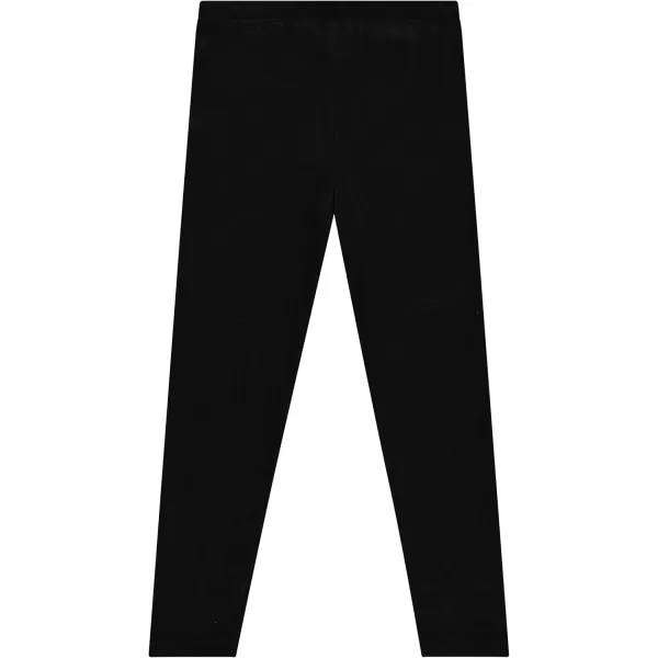 BTween Kids Girl's Fall Fashion Stretch Leggings Comfortable Bottoms Set- 4 Pack Bundle