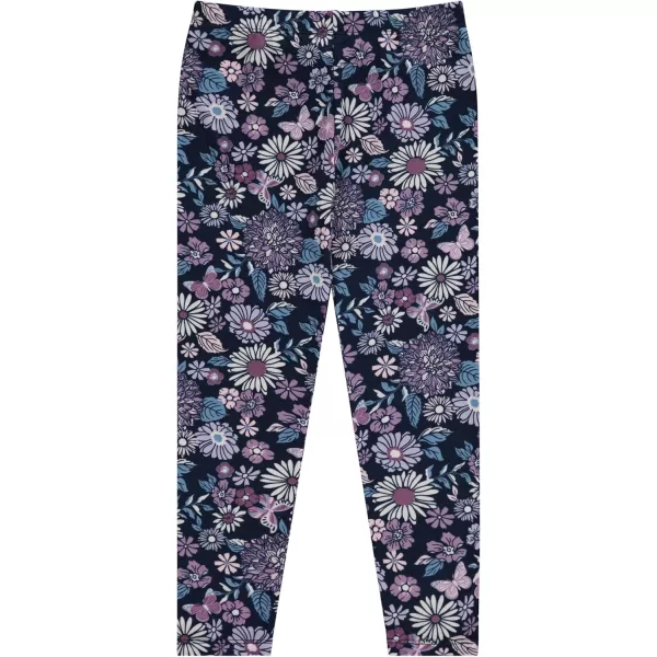 BTween Kids Girl's Fall Fashion Stretch Leggings Comfortable Bottoms Set- 4 Pack Bundle
