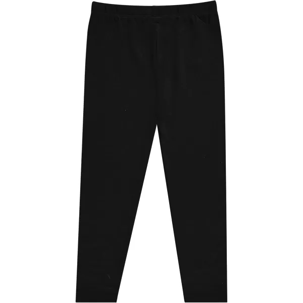 BTween Kids Girl's Fall Fashion Stretch Leggings Comfortable Bottoms Set- 4 Pack Bundle