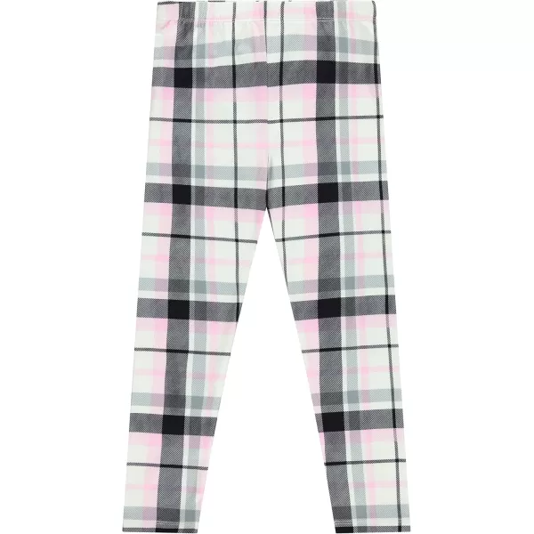 BTween Kids Girl's Fall Fashion Stretch Leggings Comfortable Bottoms Set- 4 Pack Bundle