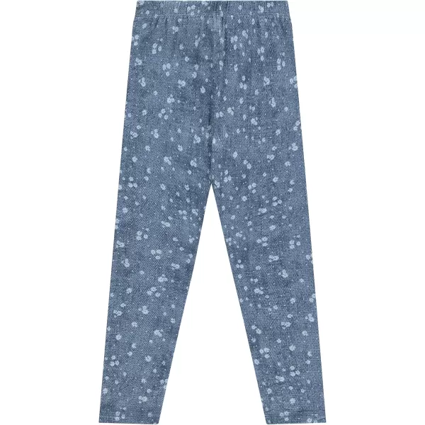 BTween Kids Girl's Fall Fashion Stretch Leggings Comfortable Bottoms Set- 4 Pack Bundle