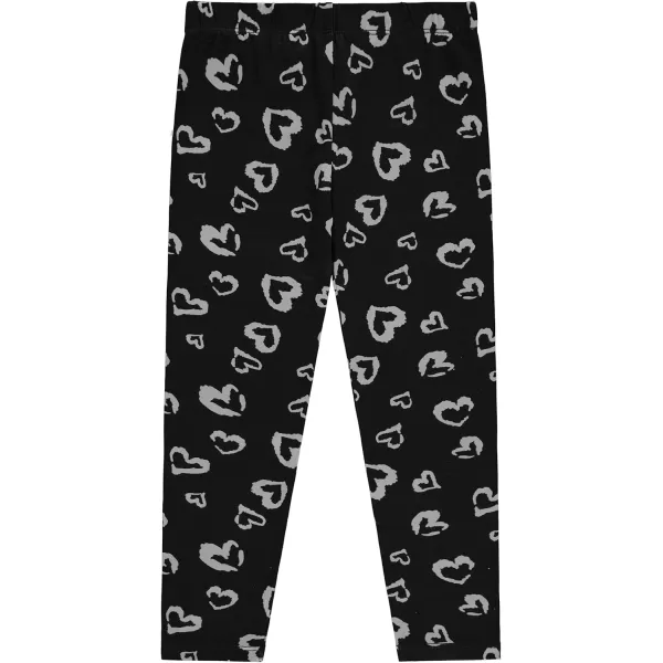 BTween Kids Girl's Fall Fashion Stretch Leggings Comfortable Bottoms Set- 4 Pack Bundle