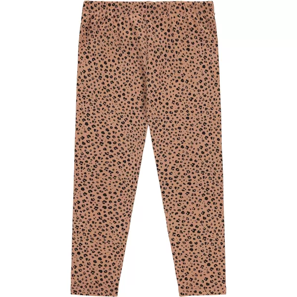 BTween Kids Girl's Fall Fashion Stretch Leggings Comfortable Bottoms Set- 4 Pack Bundle