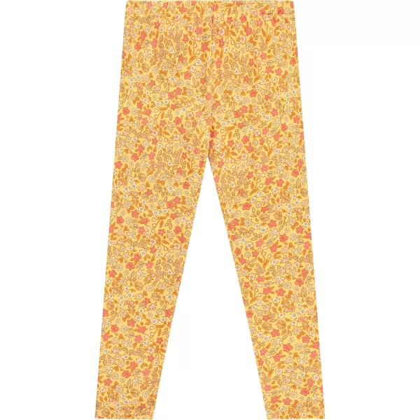 BTween Kids Girl's Fall Fashion Stretch Leggings Comfortable Bottoms Set- 4 Pack Bundle