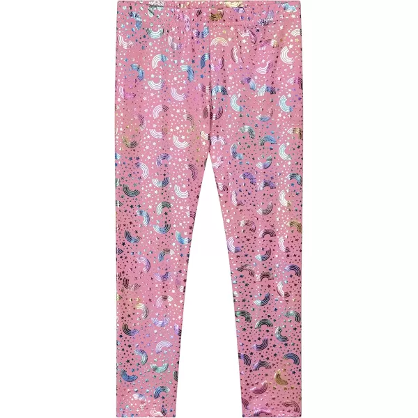 BTween Kids Girl's Fall Fashion Stretch Leggings Comfortable Bottoms Set- 4 Pack Bundle