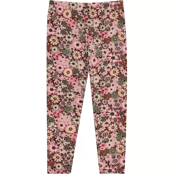 BTween Kids Girl's Fall Fashion Stretch Leggings Comfortable Bottoms Set- 4 Pack Bundle