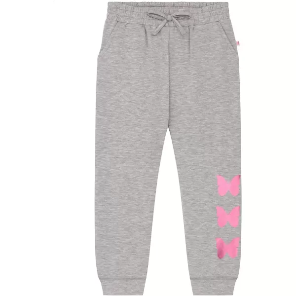 BTween Kids Girl's Fashion Stretch Waist Ultra Soft Jogger Pants Set - 3 Pack Bundle