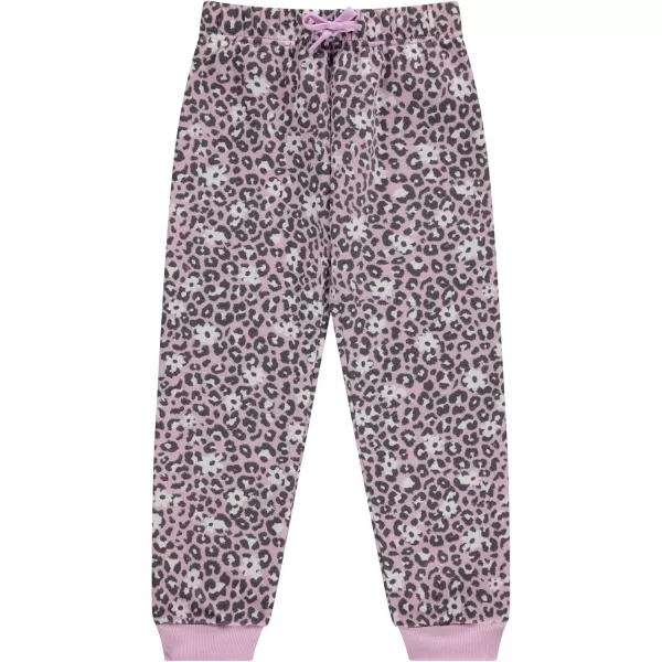 BTween Kids Girl's Fashion Stretch Waist Ultra Soft Jogger Pants Set - 3 Pack Bundle