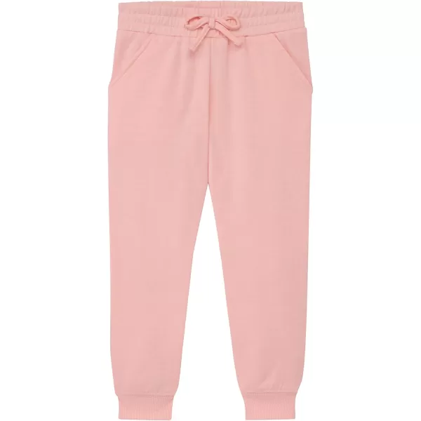 BTween Kids Girl's Fashion Stretch Waist Ultra Soft Jogger Pants Set - 3 Pack Bundle