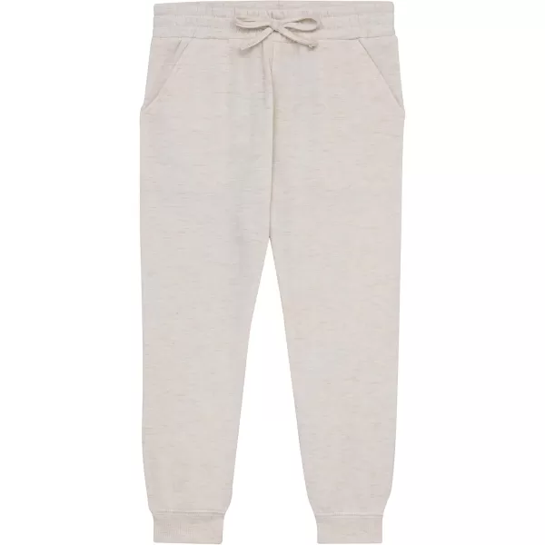 BTween Kids Girl's Fashion Stretch Waist Ultra Soft Jogger Pants Set - 3 Pack Bundle