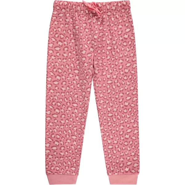 BTween Kids Girl's Fashion Stretch Waist Ultra Soft Jogger Pants Set - 3 Pack Bundle