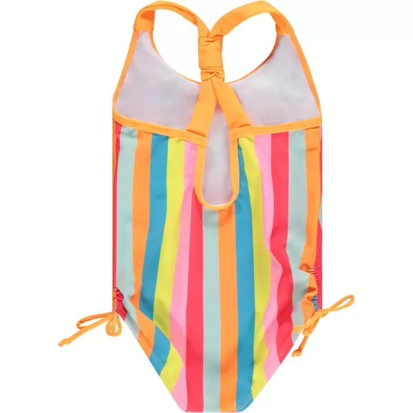 Kids Girls 2 Pack Bathing Suit, Childrens Printed Beach Swimwear