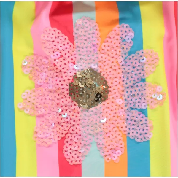 Kids Girls 2 Pack Bathing Suit, Childrens Printed Beach Swimwear