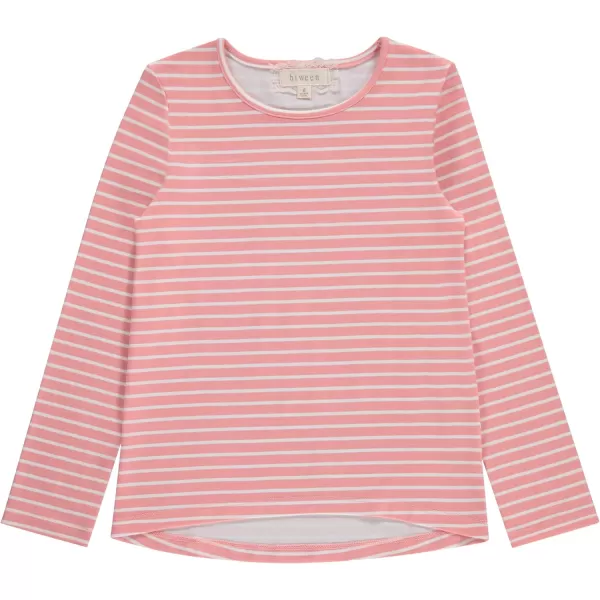 Girls Long Sleeve Fall Graphic Tops, School &amp; Sports Tees, 4 Pack Multiple Pattern Tshirts