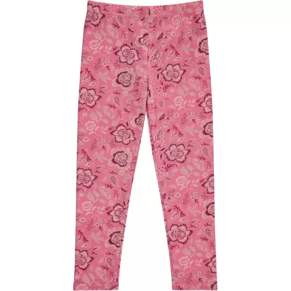 Stylish Girls' Leggings Set - Comfortable, Durable, and Versatile - Pack of 4 with Unique Patterns