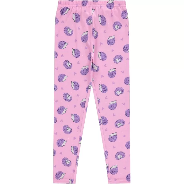 BTween 4-Piece Girls Pajamas, Long Sleeve Tie Dyed Girls Pajamas