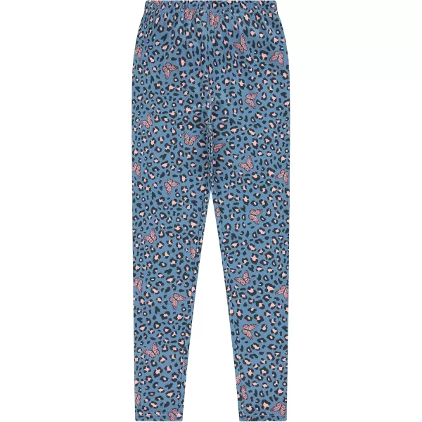 BTween 4-Piece Girls Pajamas, Long Sleeve Tie Dyed Girls Pajamas