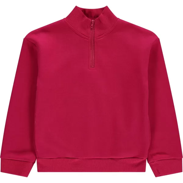 BTween Girls' Hoodie Sweatshirt Set - Soft, Cozy, and Versatile - Pack of 3 with Full and Half Zips