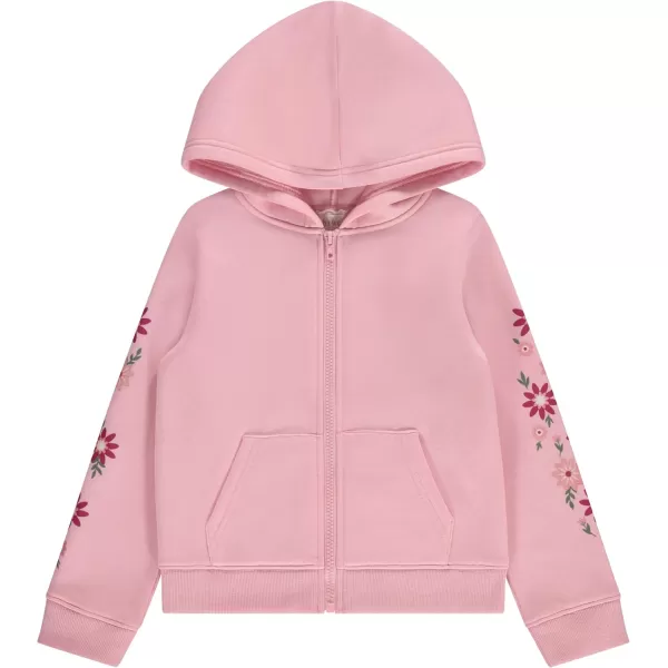 BTween Girls' Hoodie Sweatshirt Set - Soft, Cozy, and Versatile - Pack of 3 with Full and Half Zips