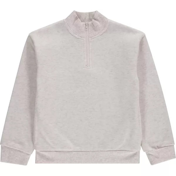 BTween Girls' Hoodie Sweatshirt Set - Soft, Cozy, and Versatile - Pack of 3 with Full and Half Zips