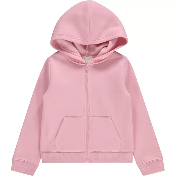 BTween Girls' Hoodie Sweatshirt Set - Soft, Cozy, and Versatile - Pack of 3 with Full and Half Zips