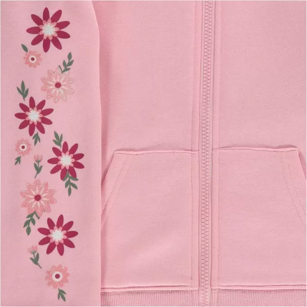 BTween Girls' Hoodie Sweatshirt Set - Soft, Cozy, and Versatile - Pack of 3 with Full and Half Zips