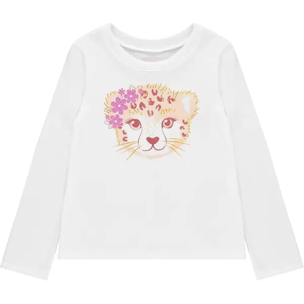 BTween Girls 4-Pack Long Sleeve Graphic T-Shirts - 100% Cotton, Fun &amp; Vibrant Designs