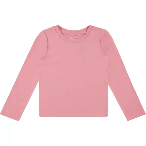BTween Girls 4-Pack Long Sleeve Graphic T-Shirts - 100% Cotton, Fun &amp; Vibrant Designs