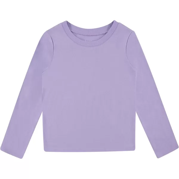 BTween Girls 4-Pack Long Sleeve Graphic T-Shirts - 100% Cotton, Fun &amp; Vibrant Designs