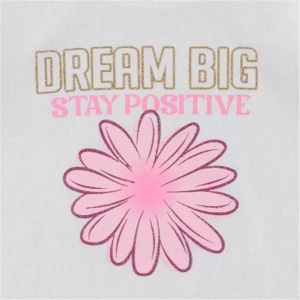 BTween Girls 4-Pack Long Sleeve Graphic T-Shirts - 100% Cotton, Fun &amp; Vibrant Designs