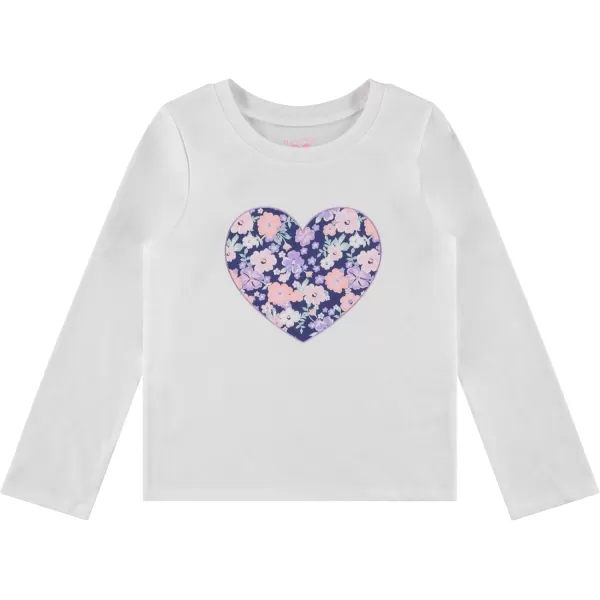 BTween Girls 4-Pack Long Sleeve Graphic T-Shirts - 100% Cotton, Fun &amp; Vibrant Designs