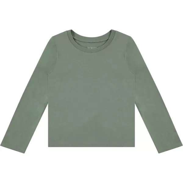 BTween Girls 4-Pack Long Sleeve Graphic T-Shirts - 100% Cotton, Fun &amp; Vibrant Designs