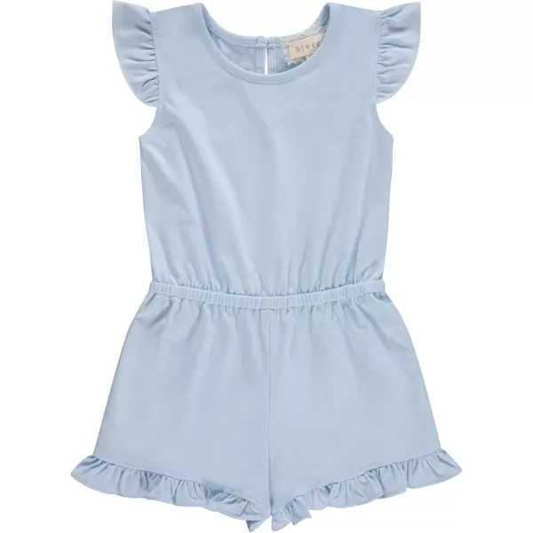 BTween 3-Pack Girls' Jumpsuits &amp; Rompers - Sleeveless &amp; Flutter Sleeve One Piece Overall Suit for Kids