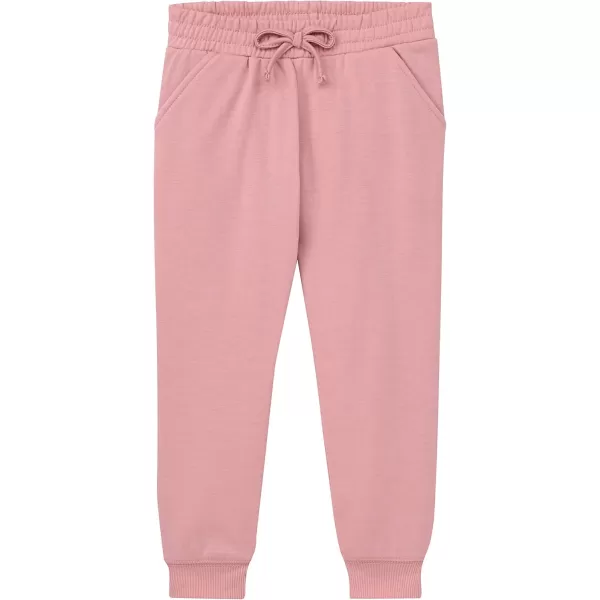 BTween Kids Girl's Fashion Stretch Waist Ultra Soft Jogger Pants Set - 3 Pack Bundle