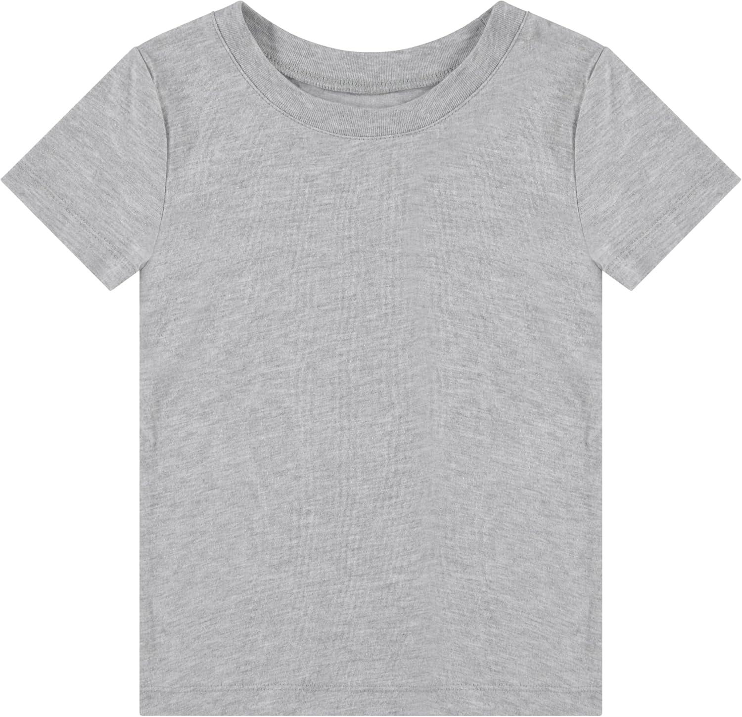 imageBTween Girls 4Piece Tops  Fashionable Short Sleeve TShirt  Casual Daily Shirt for Kids  Assorted ColorsBasc1