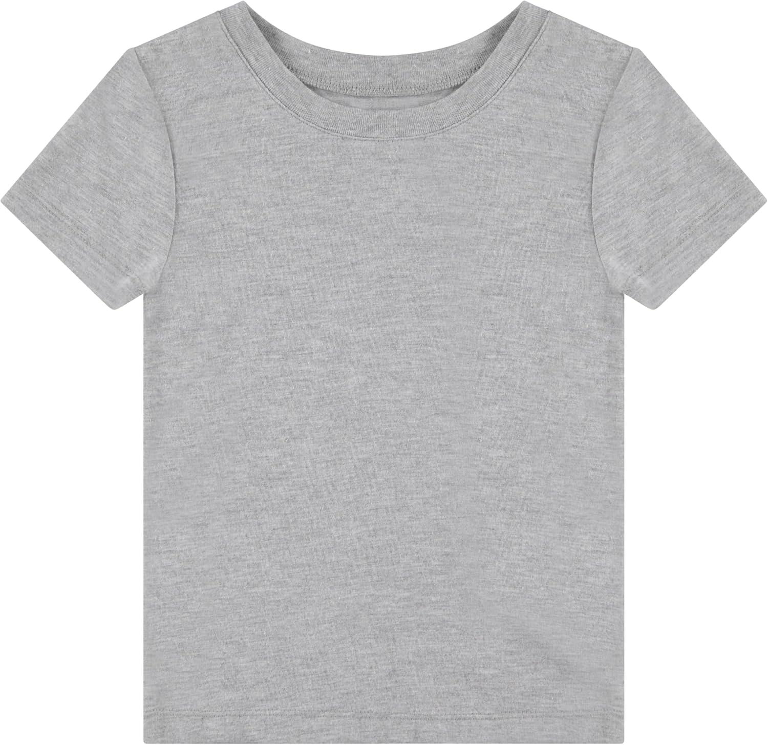 imageBTween Girls 4Piece Tops  Fashionable Short Sleeve TShirt  Casual Daily Shirt for Kids  Assorted ColorsBasic