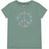 imageBTween Girls 4Pack Long Sleeve Graphic TShirts  Cotton Blend Fun ampamp Vibrant DesignsGreen 1