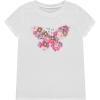 imageBTween Girls 4Pack Long Sleeve Graphic TShirts  Cotton Blend Fun ampamp Vibrant DesignsSand 1