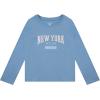 imageBTween Girls 4Pack Long Sleeve Graphic TShirts  Cotton Blend Fun ampamp Vibrant DesignsSea