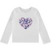 imageBTween Girls 4Pack Long Sleeve Graphic TShirts  Cotton Blend Fun ampamp Vibrant DesignsSnwht