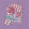 imageBTween Girls 4Piece Tops  Fashionable Short Sleeve TShirt  Casual Daily Shirt for Kids  Assorted ColorsBasic