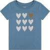 imageBTween Girls 4Piece Tops  Fashionable Short Sleeve TShirt  Casual Daily Shirt for Kids  Assorted ColorsBlue