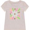 imageBTween Girls 4Piece Tops  Fashionable Short Sleeve TShirt  Casual Daily Shirt for Kids  Assorted ColorsOatm