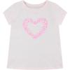 imageBTween Girls 4Piece Tops  Fashionable Short Sleeve TShirt  Casual Daily Shirt for Kids  Assorted ColorsPinkm