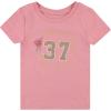 imageBTween Girls 4Piece Tops  Fashionable Short Sleeve TShirt  Casual Daily Shirt for Kids  Assorted ColorsRed