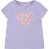 imageBTween Girls 4Piece Tops  Fashionable Short Sleeve TShirt  Casual Daily Shirt for Kids  Assorted ColorsStraw