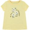imageBTween Girls 4Piece Tops  Fashionable Short Sleeve TShirt  Casual Daily Shirt for Kids  Assorted ColorsStraw