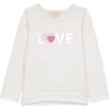 imageBTween Girls 3Piece Crew Neck Fleece Sweatshirt Set Long Sleeve Cotton Blend Pullover Soft and Comfortable Sizes 412Flora