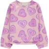 imageBTween Girls 3Piece Crew Neck Fleece Sweatshirt Set Long Sleeve Cotton Blend Pullover Soft and Comfortable Sizes 412Peach